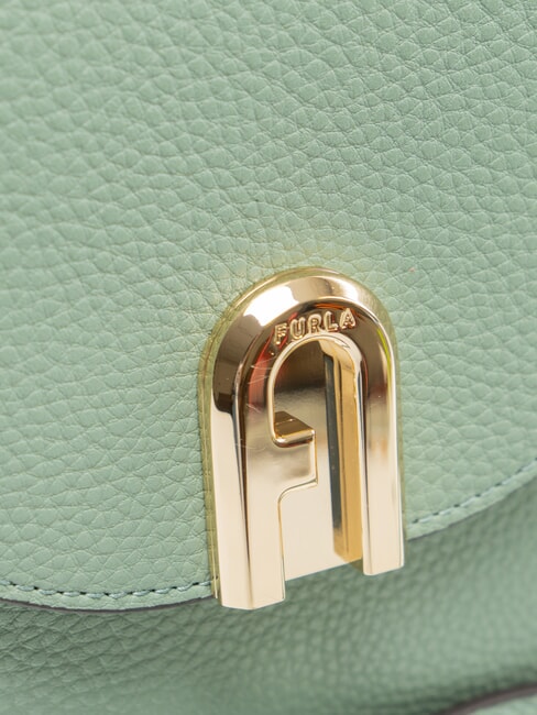 GARDENIA Mini shoulder bag, in leather mineral greens - Women&rsquo;s Bags