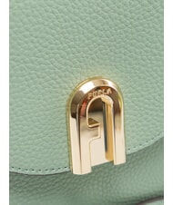 FURLA GARDENIA Mini shoulder bag, in leather mineral greens - Women&rsquo;s Bags - 4