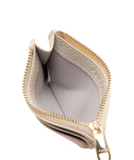 FURLA GARDENIA Flat leather card holder pearl - Women&rsquo;s Wallets - 2