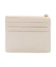 FURLA GARDENIA Flat leather card holder pearl - Women&rsquo;s Wallets - 3