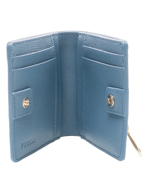 GARDENIA Vertical leather wallet denim - Women&rsquo;s Wallets