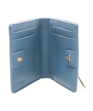 FURLA GARDENIA Vertical leather wallet denim - Women&rsquo;s Wallets - 2