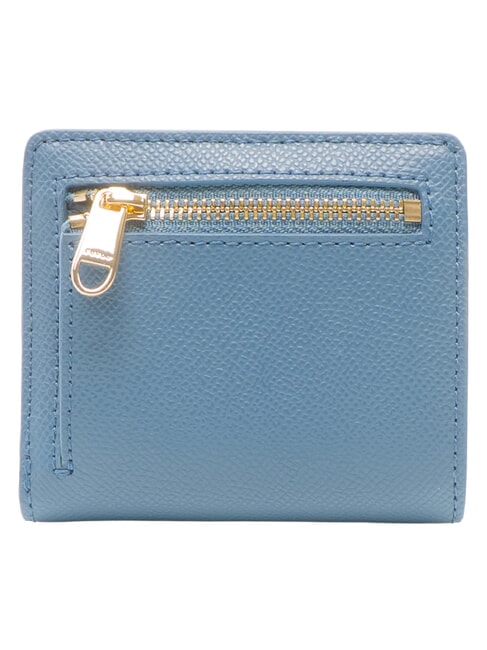 GARDENIA Vertical leather wallet denim - Women&rsquo;s Wallets