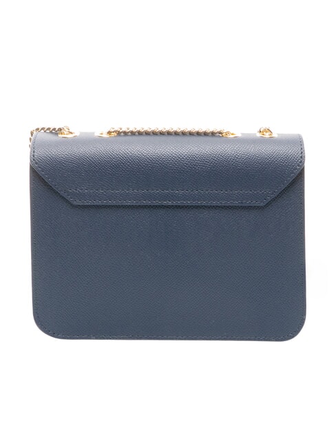 BELLA  Mini shoulder bag, in leather ink blue - Women&rsquo;s Bags