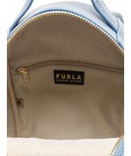 FURLA FRIDA Leather backpack denim - Women&rsquo;s Bags - 3