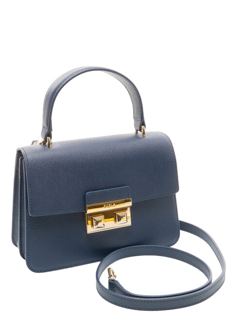 BELLA Small leather bag st andromeda ink blue - Women&rsquo;s Bags