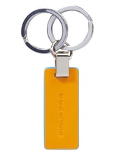 PIQUADRO BLUE SQUARE Leather keychain - Key holders