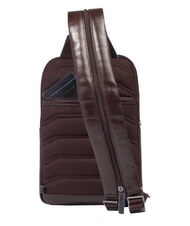 PIQUADRO BLUE SQUARE Single shoulder backpack portability MAHOGANY - Laptop backpacks - 3