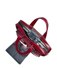 PIQUADRO folder BLUE SQUARE line, 14 "PC holder RED - Work Briefcases - 3