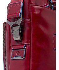PIQUADRO folder BLUE SQUARE line, 14 "PC holder RED - Work Briefcases - 6