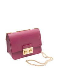 FURLA BELLA  Mini shoulder bag, in leather raspberry - Women&rsquo;s Bags - 2