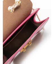 FURLA BELLA  Mini shoulder bag, in leather raspberry - Women&rsquo;s Bags - 5