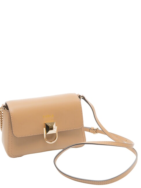 CIRCE Mini shoulder bag, in leather desert - Women&rsquo;s Bags