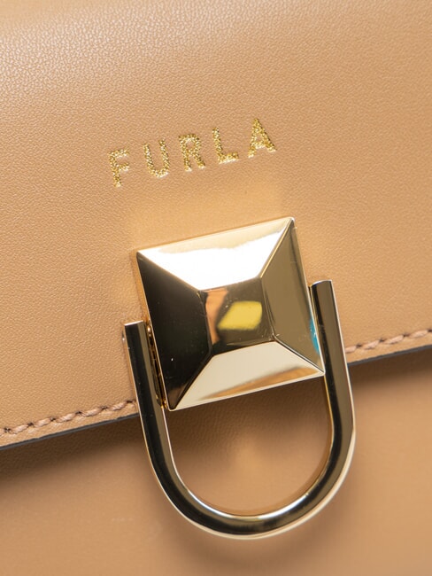 CIRCE Mini shoulder bag, in leather desert - Women&rsquo;s Bags