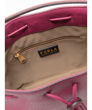 FURLA ATENA Mini Bucket Bag with Shoulder Strap raspberry - Women&rsquo;s Bags - 5