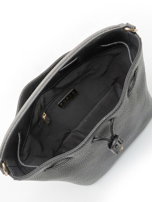 ATENA Mini Bucket Bag with Shoulder Strap Black - Women&rsquo;s Bags