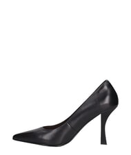 MARC ELLIS ME25 9cm heel d&eacute;collet&eacute;, in leather black - Women&rsquo;s shoes - 4
