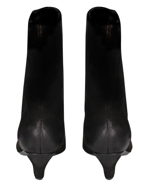 ME25 5cm heel ankle boot, in leather black - Women&rsquo;s shoes