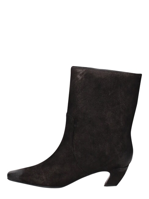 ME25 5cm heel ankle boot, in leather black - Women&rsquo;s shoes