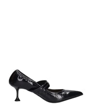 MARC ELLIS ME25 6cm heel d&eacute;collet&eacute;, in leather black - Women&rsquo;s shoes - 3