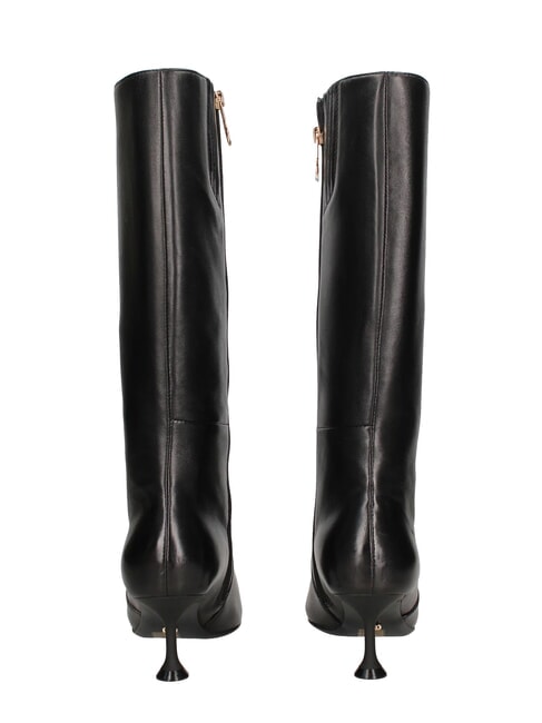 ME25 High boot, 6.5 heel, in leather black - Women&rsquo;s shoes