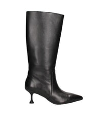 MARC ELLIS ME25 High boot, 6.5 heel, in leather black - Women&rsquo;s shoes - 3