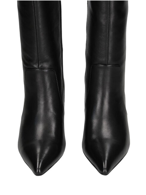 ME25 High boot, 6.5 heel, in leather black - Women&rsquo;s shoes