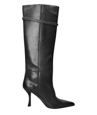 MARC ELLIS ME25 High boot, 9cm heel, in leather black - Women&rsquo;s shoes - 4
