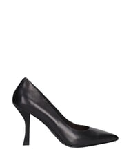 MARC ELLIS ME25 9cm heel d&eacute;collet&eacute;, in leather black - Women&rsquo;s shoes - 3