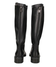 MARC ELLIS ME25 High boot, 4.5 heel, in leather - Women&rsquo;s shoes