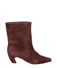 MARC ELLIS ME25 5cm heel ankle boot, in leather dark brown - Women&rsquo;s shoes - 3