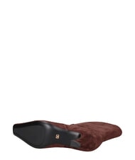 MARC ELLIS ME25 5cm heel ankle boot, in leather dark brown - Women&rsquo;s shoes - 5