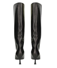 MARC ELLIS ME25 High boot, 6.5 heel, in leather black - Women&rsquo;s shoes - 2