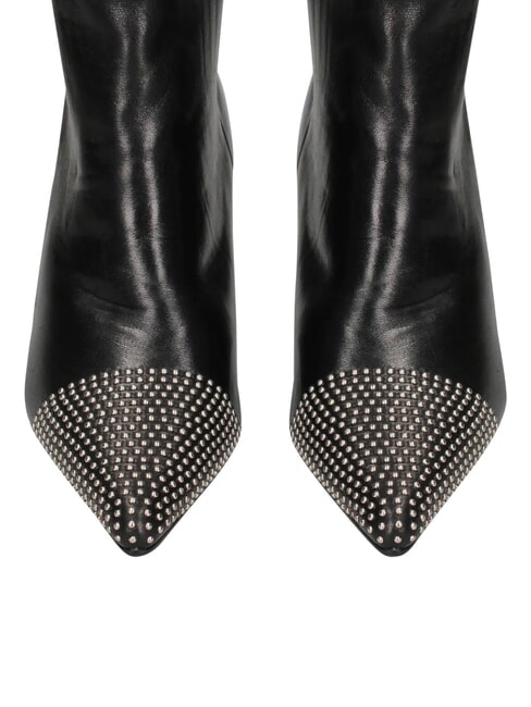 ME25 High boot, 6.5 heel, in leather black - Women&rsquo;s shoes
