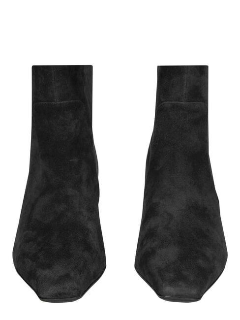 ME25 5cm heel ankle boot, in leather black - Women&rsquo;s shoes