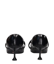 MARC ELLIS ME25 6cm heel d&eacute;collet&eacute;, in leather black - Women&rsquo;s shoes - 2