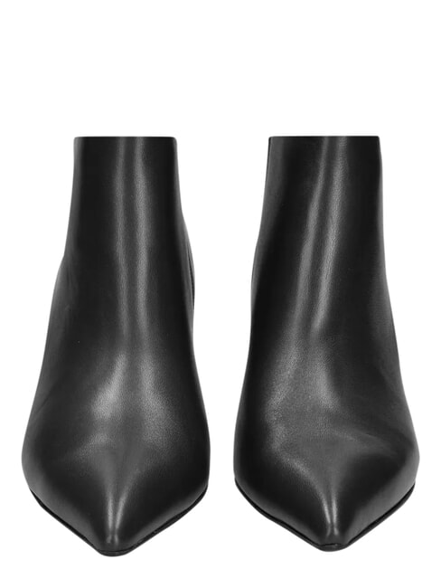 ME25 6.5cm heel ankle boot in leather black - Women&rsquo;s shoes