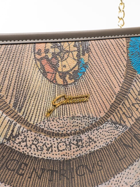 PLANETARIUM Chain Handle Shoulder Bag wild watercolor/ dk taupe - Women&rsquo;s Bags
