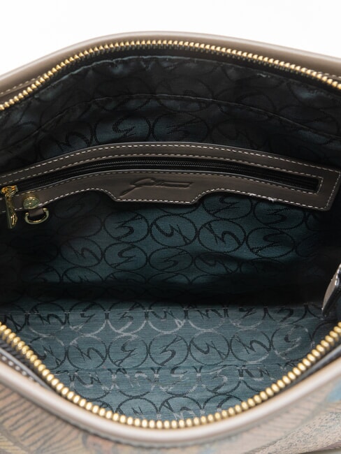 PLANETARIUM Chain Handle Shoulder Bag wild watercolor/ dk taupe - Women&rsquo;s Bags