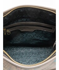 GATTINONI PLANETARIUM Chain Handle Shoulder Bag wild watercolor/ dk taupe - Women&rsquo;s Bags - 5