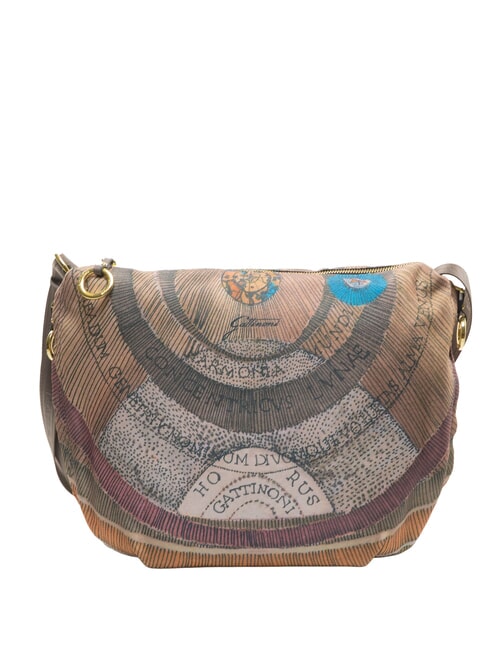 MAYA Maxi shoulder bag wild watercolor/ dk taupe - Women&rsquo;s Bags