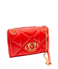 LOVE MOSCHINO EMBOSSED Shoulder bag / crossbody bag RED - Women&rsquo;s Bags - 2