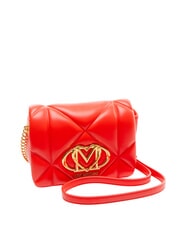 LOVE MOSCHINO EMBOSSED Mini shoulder bag RED - Women&rsquo;s Bags - 2