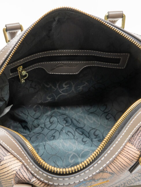 PLANETARIUM Shoulder bag with shoulder strap wild watercolor/ dk taupe - Women&rsquo;s Bags