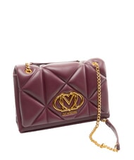 LOVE MOSCHINO EMBOSSED Shoulder bag / crossbody bag wine - Women&rsquo;s Bags - 2