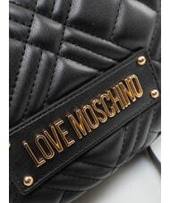 LOVE MOSCHINO QUILTED Shoulder bag Black - Women&rsquo;s Bags - 3