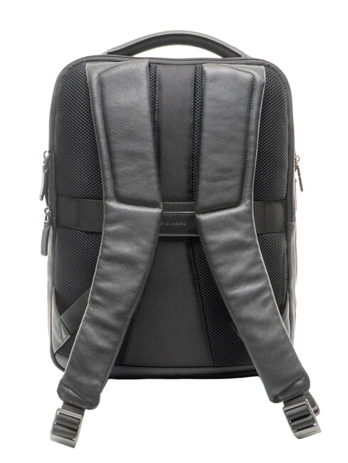 AKRON Leather backpack Black - Laptop backpacks
