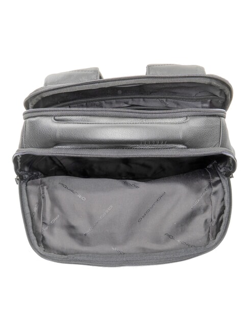 AKRON Leather backpack Black - Laptop backpacks