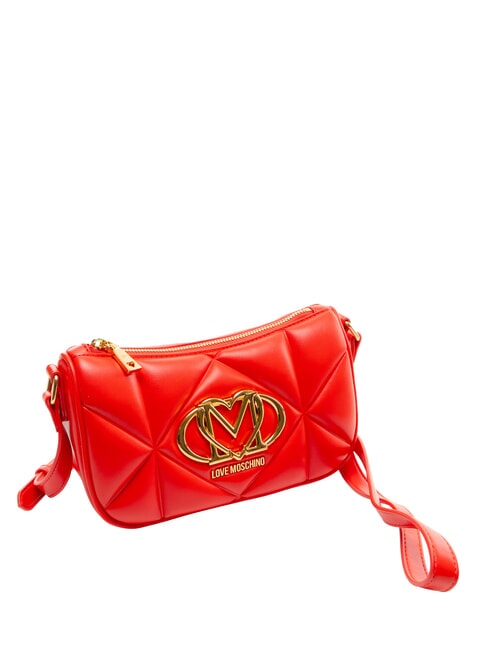 EMBOSSED Shoulder bag, double portability RED - Women&rsquo;s Bags