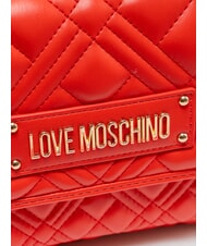 LOVE MOSCHINO QUILTED Shoulder bag RED - Women&rsquo;s Bags - 3